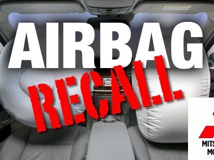 Mitsubishi Airbag Recall