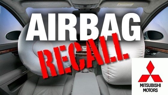 Mitsubishi Airbag Recall