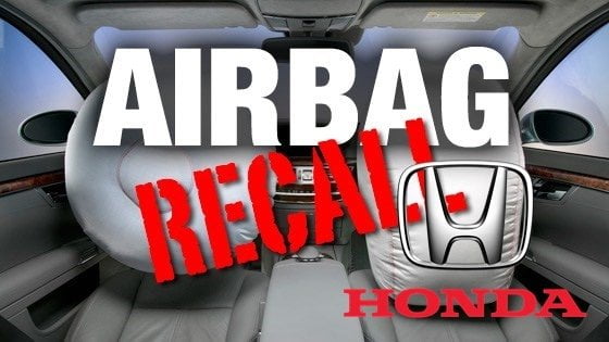 Honda Airbag Recall