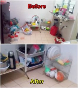 Kepong Cleaning Services Kitchen
