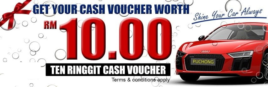 Car Polish Wax Puchong Promotion Voucher